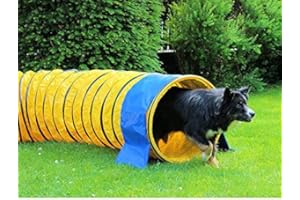 Procyon Profi Agility Tunnel 360° mit Stützsandsäcken nach FCI-Standard L=5m Ø60cm