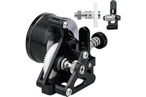 Xirbbo Latest Metal Lightweight Mini Extruder Enhanced Stepper Motor is Compatible with Voro2.4 V0.1 0.2 End 3V2 Pro Q5 QQ-S and Other Models