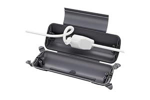 RESTMO Scatola Protezione Stagna IP44 (290 x 110 x 75 mm), Resistente Alle Intemperie, Cassaforte Impermeabile per Prolunga, Decorazioni per Vacanze, Utensili Elettrici, Plastica,Grigio