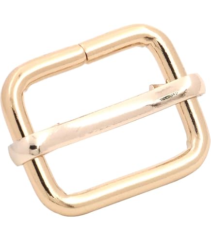 Trimming Shop Boucles Triglide Métal 38mm - Lot De 50 Pour Sangles, Sacs à Dos, Colliers Chien - Réglage Facile
