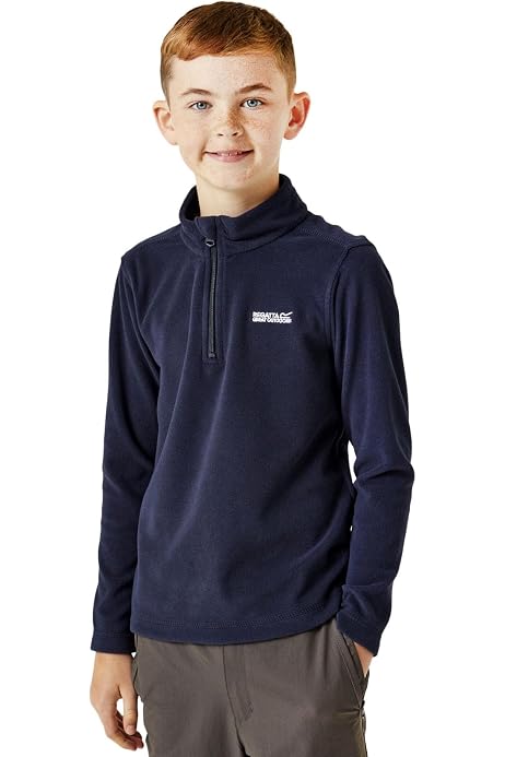 Polaire Trespass Etto Garçon - Col Haut - Demi-Zip - Confortable Et Chaud