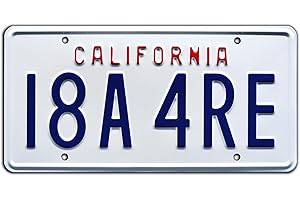 CELEBRITY MACHINES 90210 | I8A 4RE | Metal Stamped License Plate