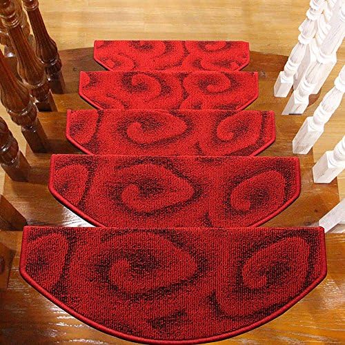 Zhihui carpet ZZHF Encryption Self-adhesive Stair Mat/Repeatedly Self-absorption Carpet/Printing Non-slip Step Mat (A pack of 1) carpet underlay (Color : D, Size : 75*24cm)