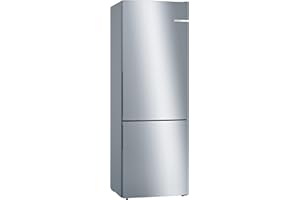 Bosch Series 6 Fridge Freezer, KGE49AICA, Longer Freshness with VitaFresh, Defrost Less Often with LowFrost, BigBox Space for Large Frozen Goods, XXL, 201 x 70 cm Extra Wide, 302 Litres Fridge + 111
