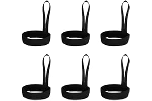 YSDYY 6 Pieces Ski Glove Elastic Wrist Straps, Anti-Slip Anti-Lost Glove Straps, Adjustable Ski Glove Straps, Ski Sports Equipment, Glove Accessories