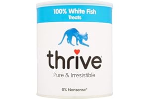Thrive 100% White Fish Cat Treats Maxi Tube (120g)