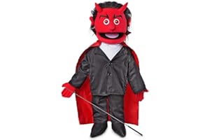 25" Devil w/Glowing Eyes Full Body Puppet by Silly Puppets