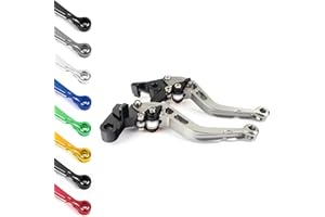T | TARAZON TARAZON CNC Bremshebel Kupplungshebel Set Verstellbar für YAMAHA XJ6 Diversion 2009-2017/FZ1 FAZER 1000 2006-2014
