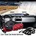 Produktbild GORDESC 1 STÜCK Auto Auto 12 V 150 Watt Heizung Defroster 2 In 1 Heißer Kühle Ventilator Windschutzscheibe Fenster Demister Autoversorgung Auto automobilelektronik Auto Heizung Defroster (rot)