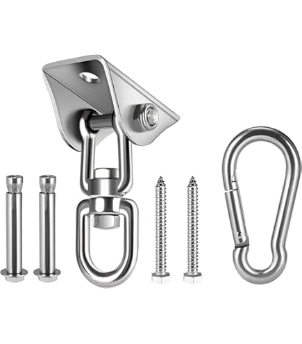 Girella Harkla Per Altalene - 30 KN, Giro A 360° Senza Attrito, Lega Di Magnesio Aeronautico - Foto 3