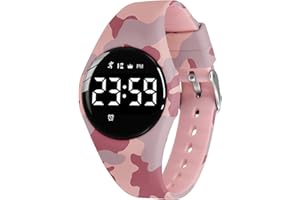 BEN NEVIS Montre Enfant,Montre Adolescent Garcon Sport Digitale de Fitness Tracker, avec Alarme/Chronographe/Étanche pour Cadeau Garcon Fille 5-15 Ans