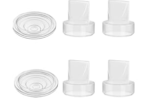 TOVVILD Duckbill Valves Silicone Diaphragm Compatible with Momcozy/HEYVALUE/Tryfun Wearable Breast Pump, Replace momcozy S9/S12 Pump Parts/Accessories (S9 S12 Parts)