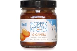 The Greek Kitchen Gigantes, Baked Giant Beans in a Tomato Sauce, Vegan Friendly, Orange, 280 g
