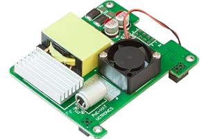 UCTRONICS PoE+ Hat for Raspberry Pi, 5V 4.5A Max IEEE802.3af/at Complaint Power Over Ethernet with Cooling Fan for Raspberry Pi 4B/3B+