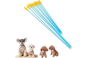 BIPY 50 catéteres de inseminación para perros, desechables, artificiales, para cría, tubos de cría a juego con jeringa, bolsa de botella para ganado, perro, cerdo, oveja, canino (20 cm)