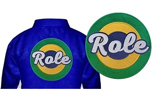 Role Bonito Parche Bordado Grande para Kimono de BJJ (25 cm)