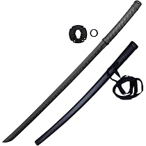 Espada De Entrenamiento Wakizashi Japonesa - Polipropileno 60 Cm Con Tsuba - Para Artes Marciales Y Rol - Marca TAO