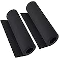 MEARCOOH 2-Pack Black Eva Foam Cosplay Sheets roll, Premium eva Craft Foam 4mm Thick, 13.9" x 59", High Density 86kg/m3 for Cosplay Costume, Crafts, DIY Projects