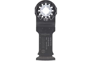 Bosch 1x Starlock BIM Tauchsägeblatt AIZ 32 APB Wood and Metal (für Holz, Metall, Abrasive Holzwerkstoffe, Kunststoffe, Nägeln, 50 x 32 mm, Zubehör für Multifunktionswerkzeuge)