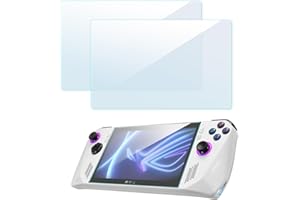ISOI Screen Asus Rog Ally, 2 Pcs Screen Protector for Asus Rog Ally, Screen Protector for Asus Rog Ally Gaming Handheld, Transparent Ultra High Definition, Anti-Scratch, Anti-Fingerprint