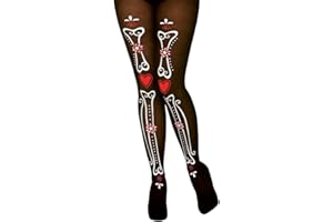 Wicked Costumes Ladies Day of the Dead Skeleton Tights