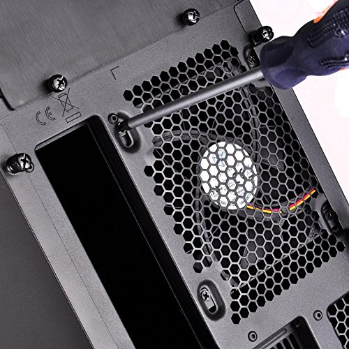 SilverStone SST-CA02 – PC-Schraubenset mit Gehäuseschrauben, Kabelbindern und Unterlegscheiben - 11