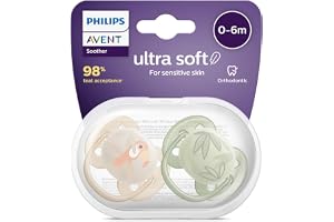 Philips Avent ULTRA SOFT PACIFIER 0-6M BOY X2