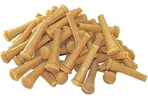 Easy Media 50 Dita da cm 9,5 in Gomma di Ricambio per Macchina spiumatrice ditoni per spenna polli, Galline, Anatre