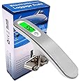 Digital Luggage Weight Scale comes with a backlight and is designed to hang on suitcases and can weigh up to a Max of 110lb/50kg Perfect for travel and can be a great gift (Multicolor)