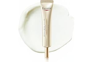 Eucerin Hyaluron-Filler + Elasticity Contorno Occhi SPF 20 15ml, Crema contorno occhi antirughe e crema occhiaie 2in1, Formula con Acido Ialuronico per tutti i tipi di pelle