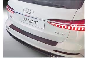 RGM RBP897 ABS Rear Bumper Protector Audi A6 (C8) Avant incl. S-Line 2018-Black