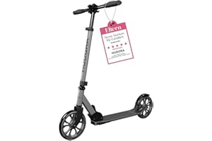 ‎HUDORA HUDORA Scooter Up 200 - Geräuscharmer Aluminium-Roller für bis zu 100kg - Höhenverstellbarer & zusammenklappbarer Tretroller - Ruckelfreier Kick-Scooter für Kinder/Jugendliche & Erwachsene