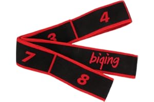 BIQING Bandes de Boucle d'exercice Bandes Latines Extensibles élastiques d'extension15-20kg Bande de Résistance Fitness pour Yoga Pilates Danse Training Gymnastique Entraînement Adult/Kids.