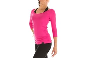 Winshape Damska koszulka fitness, joga, pilates, rękaw 3/4 WS4