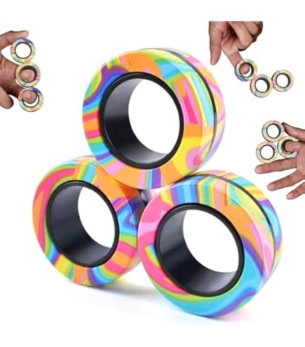 8 Stück Magnetische Fidget Toys Grün - Anti-Stress Kugeln Mit Silikonhülle