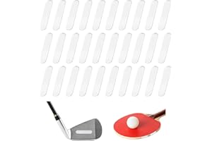 Lucxhcky 30Pcs Lead Tape Golf for Golf Clubs Lead Tape Tennis Strips Add Weight for Golf Club Pickleball Lead Tape Adhesive Lead Tape Adjust Weight for Tennis Racket