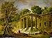 Produktbild Alu-Dibond-Bild 130 x 100 cm: "Pavilion with Cascade, 1760 (oil on canvas)", Bild auf Alu-Dibond