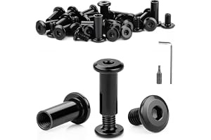 Mbsomnus 25 stycken anslutningsskruvar M5 x 16 mm i rostfritt stål A2 V2A, bussningsskruvar, bussningsskruvar med insexnyckel