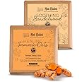 Nat Habit Soothing Sandalwood & Healing Turmeric-Oats Butter Bath Soap With Ayurvedic Cold Processed For Soothing & Tan Removal -(125g x 2, Combo)