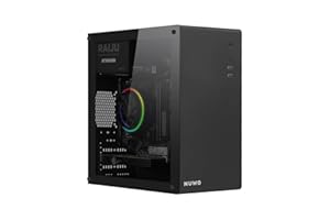 Nuwo Pc Fisso i5 Cpu fino a 3.8GHz, Ram 16GB, GT 610 2GB, SSD 240GB, WiFi USB Incluso, Windows 11 Pro, Computer PC Desktop Home Office - Power Up