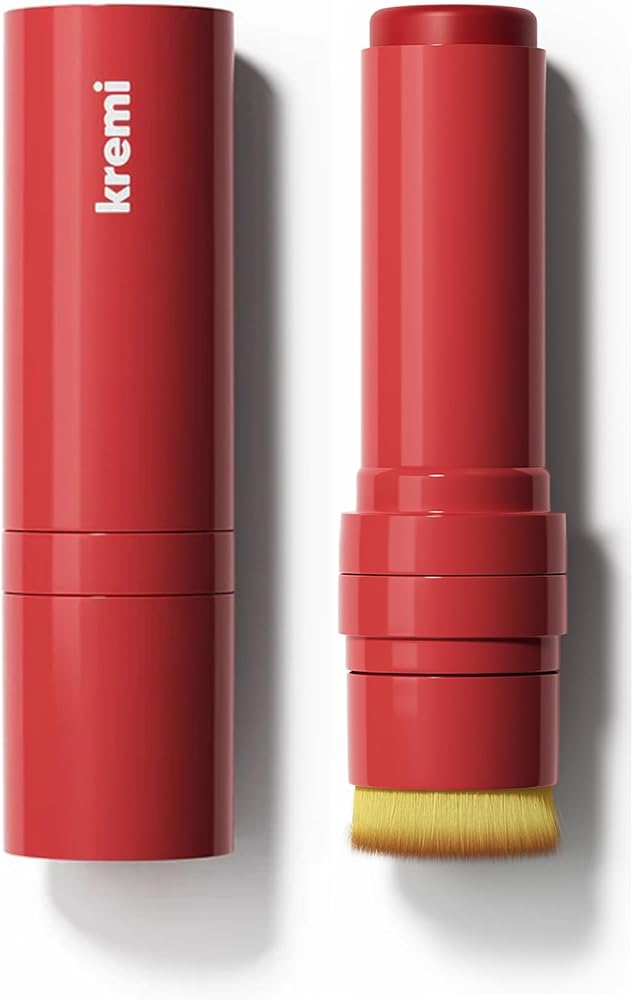 Kremi KISS'N BLUSH · Allık, Ruj, Göz Farı · Nemlendirici 3in1 · Ceramide Skualen Vitamin E (Poppy)