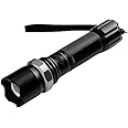 HANUMEX® SWAT Multifunction Rechargeable LED 50W Flashlight Torch with LUXEON 3 Watt LED Bulb + AC Adaptor + 12V DC Car Charger + Rechargeable Battery