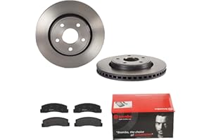 2 Bremsscheiben belüftet 328 mm + Bremsbeläge Vorne von Brembo Innenbelüftet (1420-55798) Bremsensatz Bremsanlage Bremsen-Kit,Bremsenset, Bremsscheiben, Bremsbeläge, Bremsen-Set, Beläge, Bremsbelag,