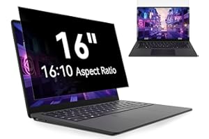 PROTESCREEN Pellicola Privacy 16 Pollici 16:10, Laptop Filtro Privacy Schermo Compatibile con HP/dell/Acer/Lenovo/Thinkpad/Samsung/ASUS/Sony, Rimovibile Pellicola Antiriflesso Protezione