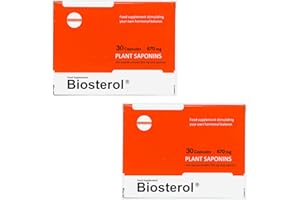 2 x Biosterol 30 Kapseln (insgesamt 60 Kapseln) Megabol Authentizität der Testosteron.