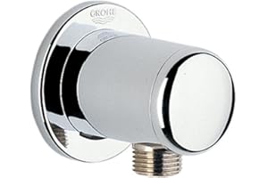 Grohe Relexa Brausen und Duschsysteme Wandanschlussbogen (DN 15, Außengewinde) chrom, 28671000
