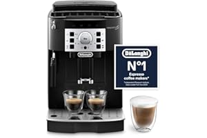 De'Longhi Magnifica S, Automatic Bean to Cup Coffee Machine, Espresso and Cappuccino Maker, ECAM22.110.B, Black