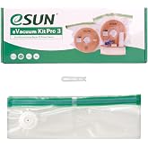 eSUN Vacuum Bags for 3D Printing Filament, 5 Pieces | Sealed, Dustproof, Moisture Resistant, Keeps Filament Dry