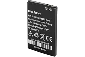 SHAWOROCE Batería de 3,7 V 750 mA compatible con Siemens Gigaset SL350 SL400 SL400A SL400H L450 SL78 SL78H SL780 SL785 SL788 Telekom A806 Sinus A806 V30145-K1310-X445