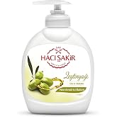 Hacı Şakir Olive Oil Moisturizing Care Liquid Hand Soap (300 ml)